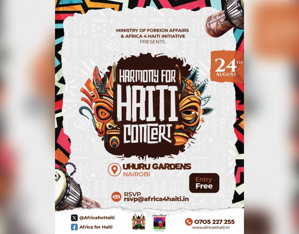 “ Harmony 4 Haïti” un festival culturel pour célébrer les liens historiques et culturels profonds entre l’ Afrique et Haïti